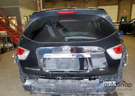 2014 Nissan Pathfinder S z USA, uszkodzony, nr VIN 5N1AR2MM5EC663889